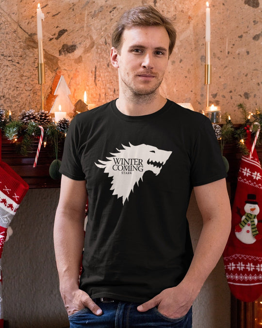 მაისური „Winter Is Coming“ — სტარკების თეთრი მგელი და დევიზი