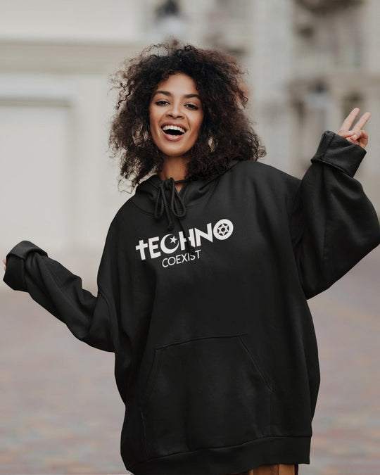 Techno Coexist (Hoodie)