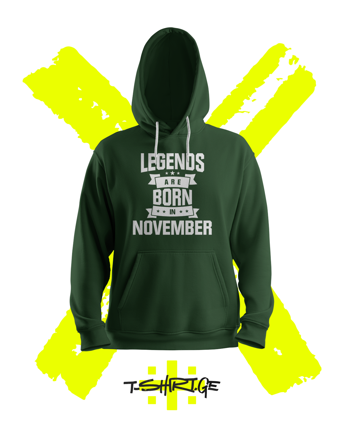LEGENDS ARE BORN IN – NOVEMBER (Hoodie)