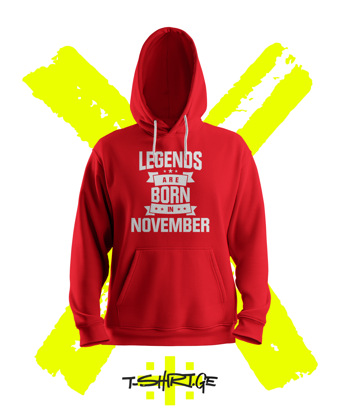 LEGENDS ARE BORN IN – NOVEMBER (Hoodie)