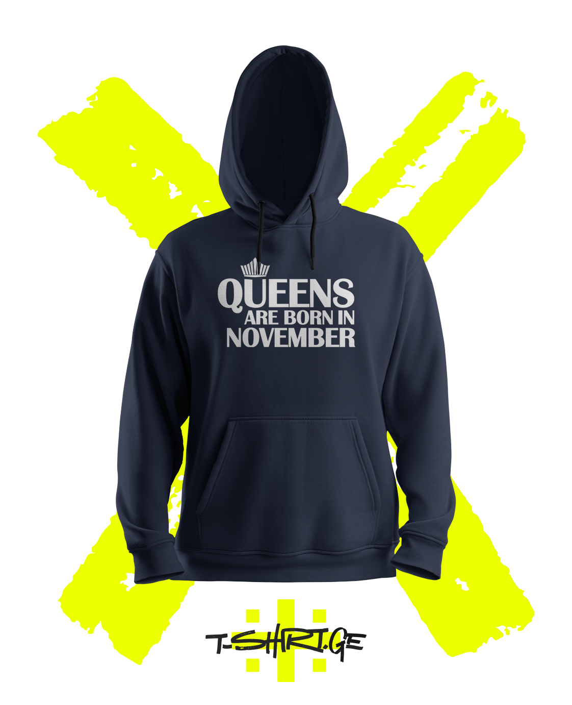 QUEENS ARE BORN IN – NOVEMBER (Hoodie)