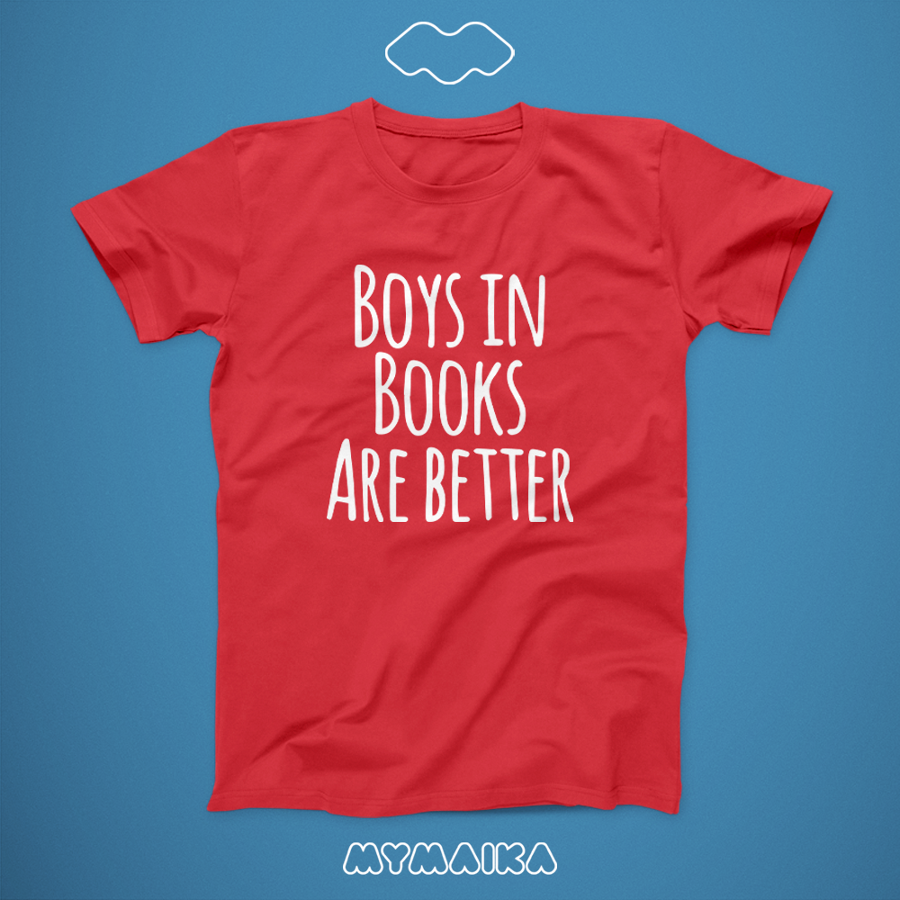 Boys in books are better